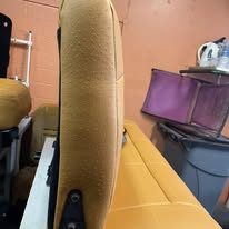 Completed upholstery project