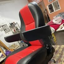 Completed upholstery project
