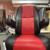 Completed upholstery project