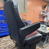 Completed upholstery project