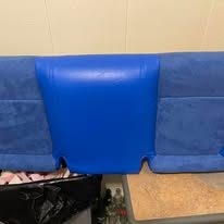 Completed upholstery project