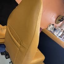 Completed upholstery project