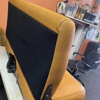 Completed upholstery project