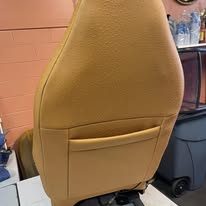Completed upholstery project