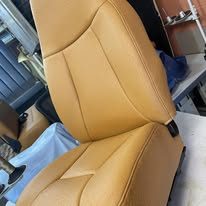 Completed upholstery project