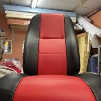 Completed upholstery project