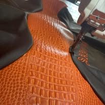 Completed upholstery project