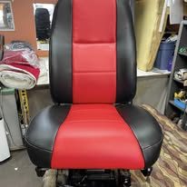 Completed upholstery project