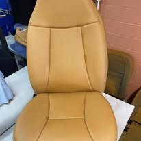 Completed upholstery project