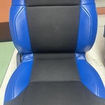 Completed upholstery project