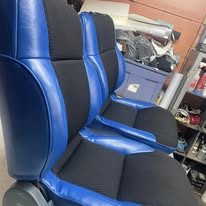 Completed upholstery project