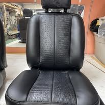Completed upholstery project