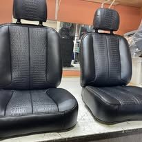 Completed upholstery project