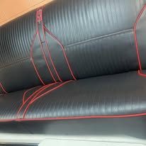 Completed upholstery project