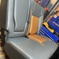Completed upholstery project