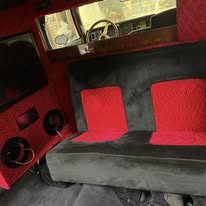 Completed upholstery project