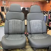 Completed upholstery project