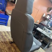 Completed upholstery project