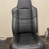 Completed upholstery project