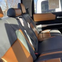 Completed upholstery project