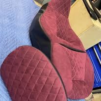 Completed upholstery project