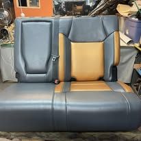 Completed upholstery project