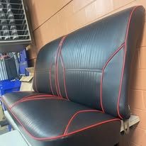 Completed upholstery project