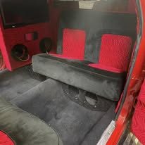 Completed upholstery project