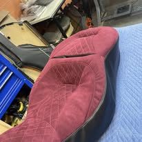 Completed upholstery project