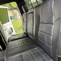 Completed upholstery project