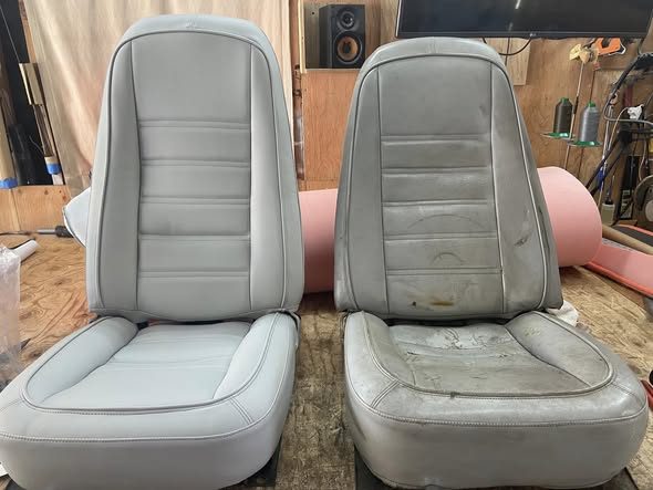 Completed upholstery project