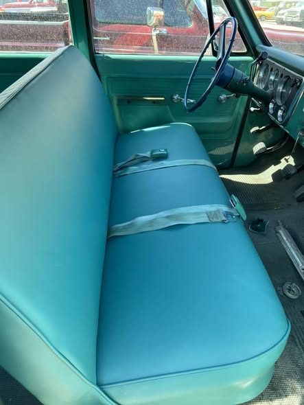 Completed upholstery project
