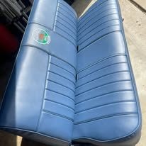 Completed upholstery project