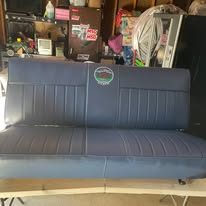 Completed upholstery project