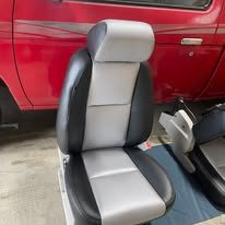 Completed upholstery project