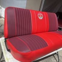 Completed upholstery project