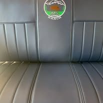 Completed upholstery project