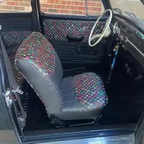 Completed upholstery project