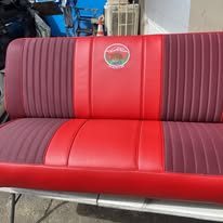 Completed upholstery project