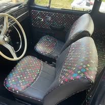 Completed upholstery project