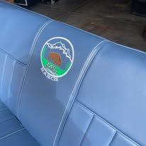 Completed upholstery project