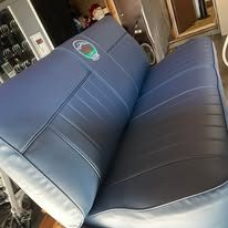 Completed upholstery project