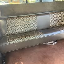 Completed upholstery project