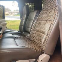 Completed upholstery project