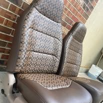 Completed upholstery project