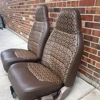 Completed upholstery project