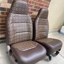 Completed upholstery project