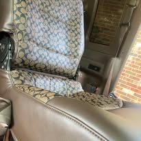 Completed upholstery project