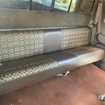 Completed upholstery project