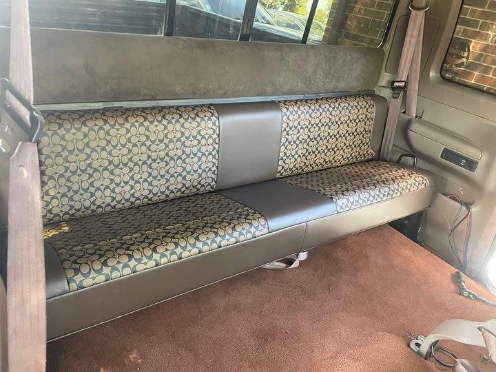Completed upholstery project